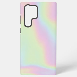 Modernes, schlichtes, farbiges Regenbogengefälle Samsung Galaxy Hülle