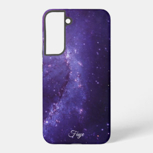 Modernes, schlichtes, farbiges Regenbogengefälle Samsung Galaxy Hülle