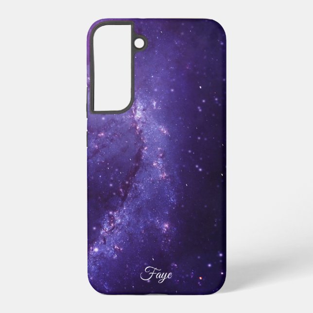 Modernes, schlichtes, farbiges Regenbogengefälle Samsung Galaxy Hülle (Rückseite)