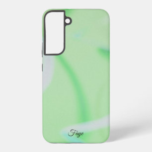 Modernes, schlichtes, farbiges Regenbogengefälle Samsung Galaxy Hülle