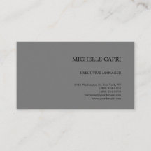 Modernes, Schlichtes Minimalistisch-Grau-Schwarz