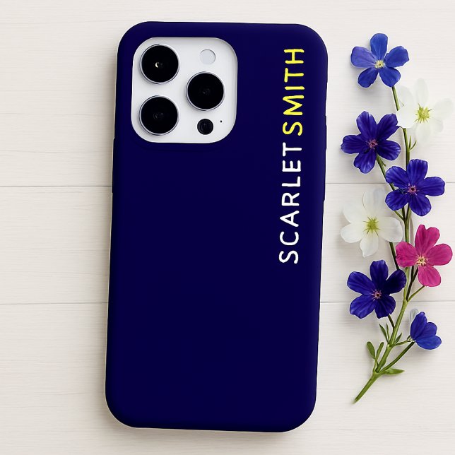 Modernes, schlichtes minimalistisches Design Case-Mate iPhone Hülle (Von Creator hochgeladen)