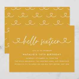 Modernes, schlichtes und elegantes Drehbuch zum 16