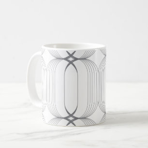 Modernes, schlichtes und elegantes Muster Kaffeetasse