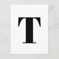 Modernes Schreiben | Minimalistische Alphabet-Init