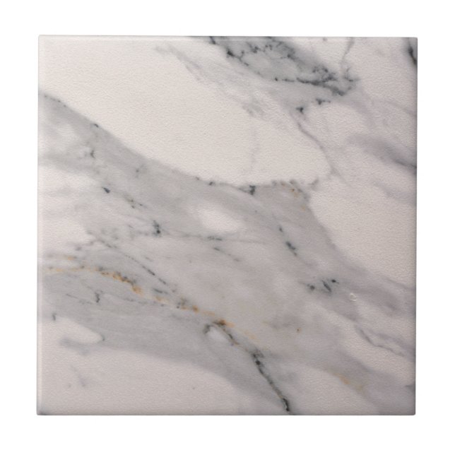 Modernes, schwarz-graues Marmormuster Fliese (Vorderseite)