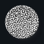 Modernes Schwarz-weißes Leopard-Muster für Tierdru Pappteller<br><div class="desc">Dieses moderne und stilvolle Tiermuster eignet sich perfekt für die trendige und stilvolle Mode. Es ist mit einem handgezeichnet, schwarz-weiß leoparden Gepard-Druck ausgestattet. Es ist elegant, schick, einfach und modern. ***WICHTIGE HINWEIS FÜR DESIGN: Für individuelle Designanfragen, wie z.B. passende Produktanfragen, Farbänderungen, Platzierungsänderungen oder andere Änderungswünsche, klicken Sie bitte auf den...</div>