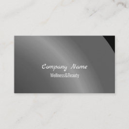 Modernes Schwarzes Modernes Neat schattiert Visitenkarte