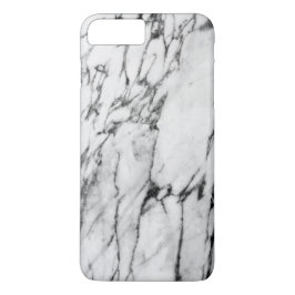 Modernes Schwarzweiss-Mode-Marmor-Muster Case-Mate iPhone Hülle