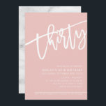 MODERNES SCRIPT 30. Geburtstagsfeier Party niedlic Einladung<br><div class="desc">von kat massard >>> https://linktr.ee/simplysweetpaperie <<< Ein trendiges, handgeschriebenes Einladungs-Design für Ihren 30. GEBURTSTAG - ich habe die meisten Altersstufen im Geschäft TIP :: 1. Um Grafiken und Schriftart zu ändern/zu verschieben und mehr Text hinzuzufügen, klicken Sie auf den Button "Anpassen". - - - - - - - - -...</div>