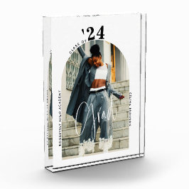 Modernes Script Foto 2024 Minimalistischer Abschlu