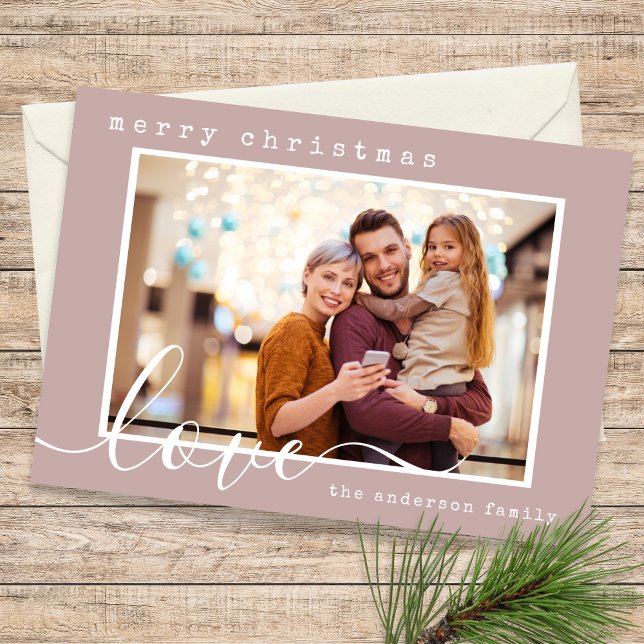 Modernes Script-Foto Weihnachten (Von Creator hochgeladen)