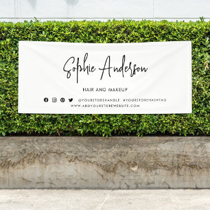 Modernes Script Social Media Branding-Marketing Banner