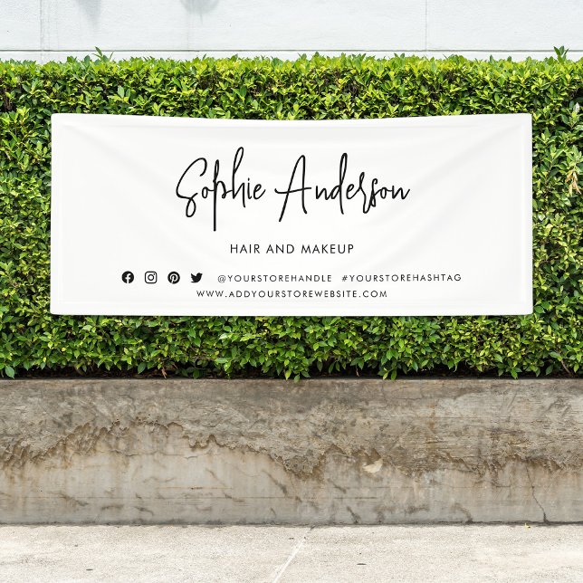 Modernes Script Social Media Branding-Marketing Banner (Von Creator hochgeladen)