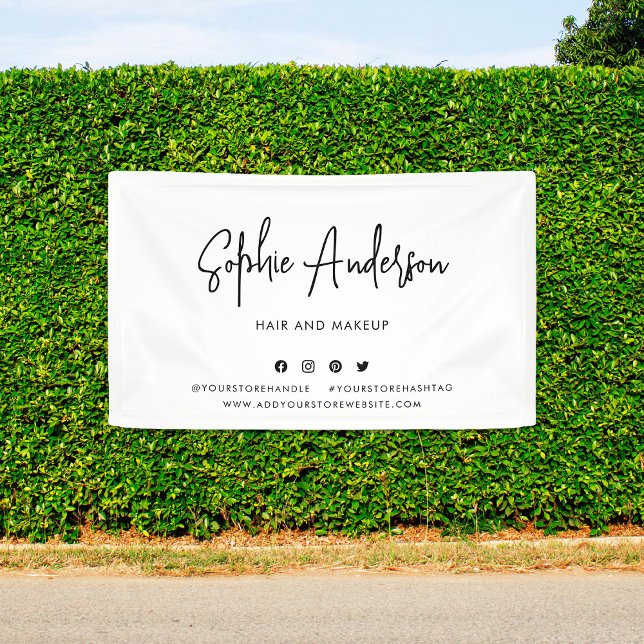 Modernes Script Social Media Branding-Marketing Banner (Von Creator hochgeladen)