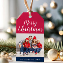Modernes Script Weihnachts-Foto