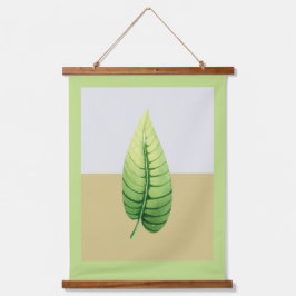 Modernes Single Wandteppich Mit Holzrahmen