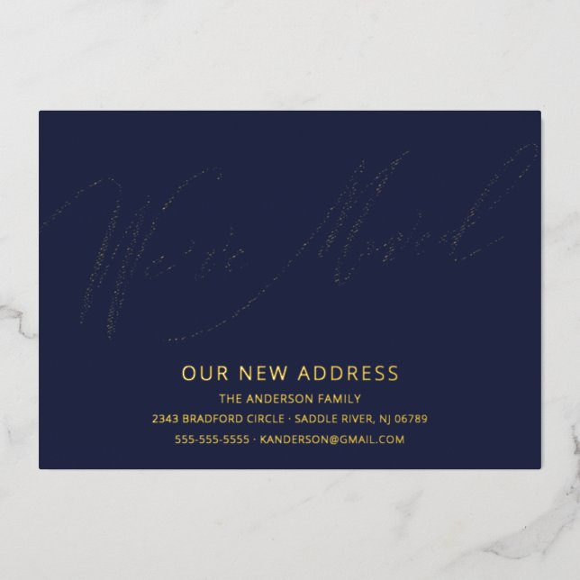 Modernes Skript, das wir modernisiert haben Folieneinladung (Vorderseite)