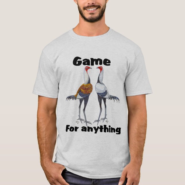 Modernes Spiel-Zwerghuhn-T-Shirt T-Shirt (Vorderseite)