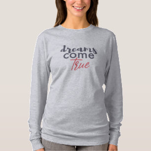 Modernes, spielerisches Design von Träumen T-Shirt
