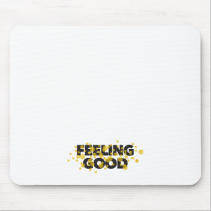 Modernes, spielerisches, fröhliches Design des Gef Mousepad
