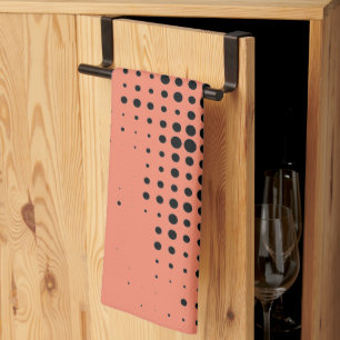 Modernes, spielerisches, urbanes geometrisches Kre Geschirrtuch