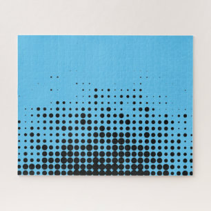 Modernes, spielerisches, urbanes geometrisches Kre Puzzle