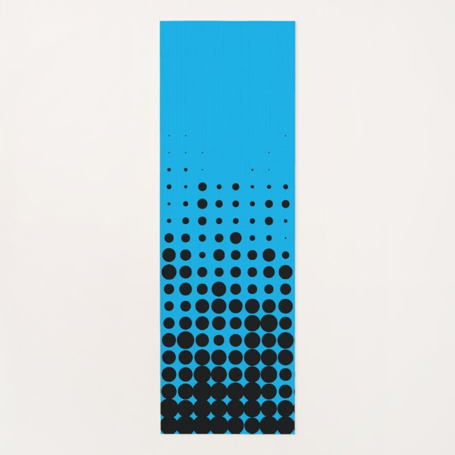 Modernes, spielerisches, urbanes geometrisches Kre Yogamatte (Vorderseite)