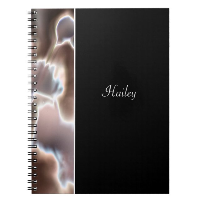 Modernes Spiral Foto Notebook Notizblock (Vorderseite)