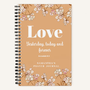 Modernes Spiral-Prayer-Notebook Notizbuch