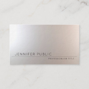 Modernes, stilvolles Beruflich Ausgezeichnetes Lux Visitenkarte