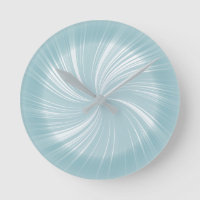 Modernes, stilvolles Cyan Blue Radiant Twirl Muste