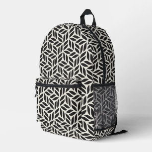 Modernes, stilvolles Leaf-Muster Bedruckter Rucksack
