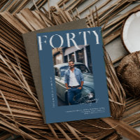 Modernes, stilvolles Magazin | 40. Geburtstag Foto