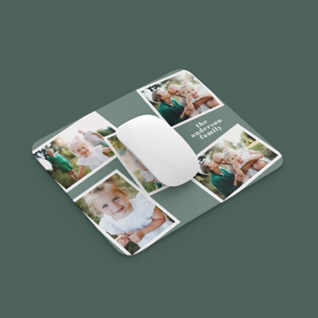 Modernes, stilvolles Mehrfamilienhaus mit viel Fot Mousepad (Von Creator hochgeladen)