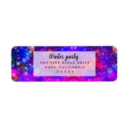 Modernes, stilvolles Party im Winter