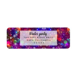 Modernes, stilvolles Party im Winter