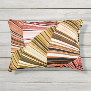 Modernes, stilvolles rustikales Muster Kissen Für Draußen