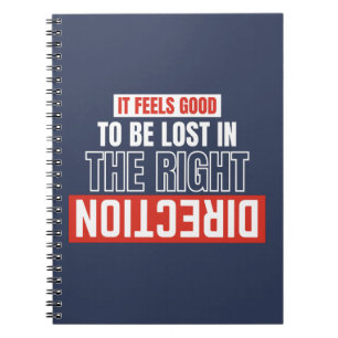 Modernes stilvolles Travel Journal Backpacker Note Notizblock