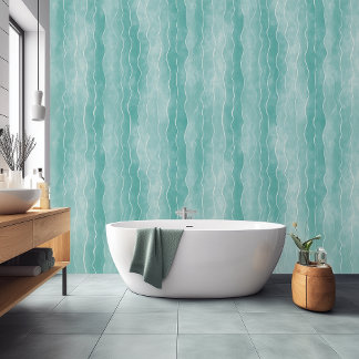 Modernes Streifenpapier für Seaglass Tapete