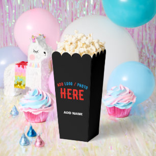 MODERNES, STYLISCH-SCHWARZKONTROLLIERTES MARKENPOP GESCHENKSCHACHTEL