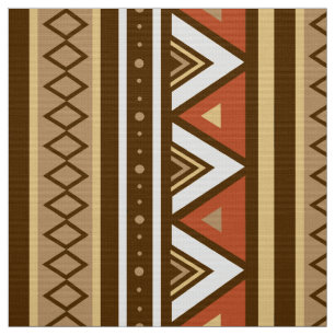 Modernes südwestliches geometrisches, Brown, TAN Stoff