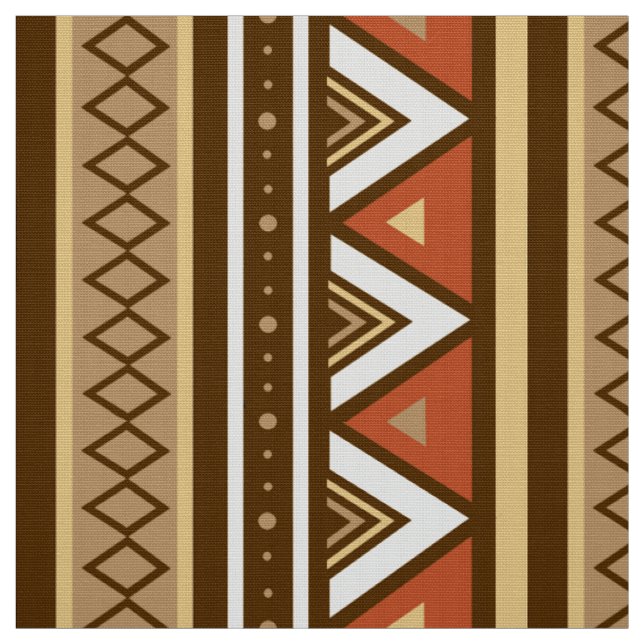 Modernes südwestliches geometrisches, Brown, TAN Stoff (Muster)