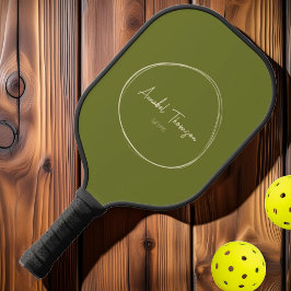 Modernes Süßolive aus dem Mittelalter | Name des S Pickleball Schläger
