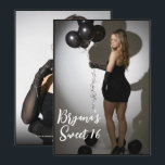 Modernes Sweet-Modern-Sweet-Foto 16 Einladung<br><div class="desc">Passen Sie Ihre woll-Möglichkeiten an.</div>