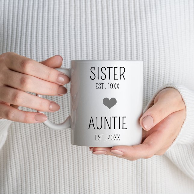 Modernes Tante Geschenk für Tante Geschenk Neue Ta Tasse (Von Creator hochgeladen)