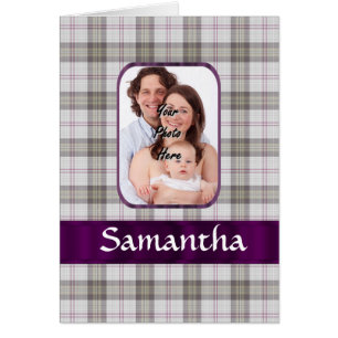 Modernes Tartan-Foto