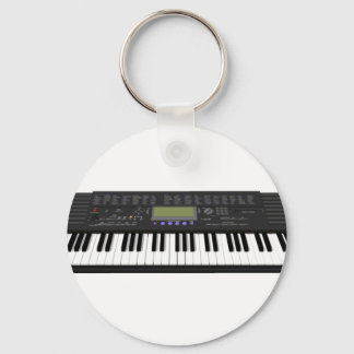 Modernes Tastatursynth: 3D-Modell: Schlüsselanhänger