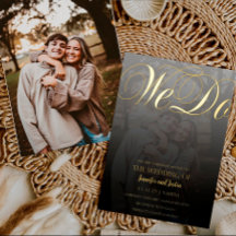 Modernes Terrarium verblasstes Foto Hochzeit Goldf