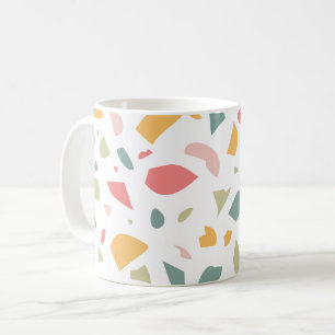 Modernes Terrazzo-Muster Kaffeetasse